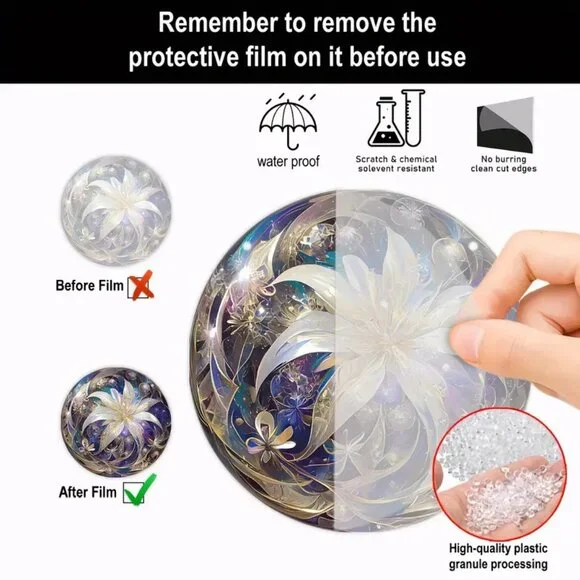 Lily Acrylic Suncatcher - Picture 4 of 4